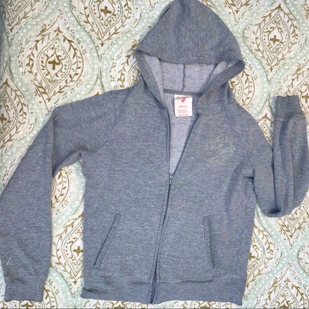 Blu chic lounge grey hoodie sweater